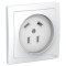 BLANCA С/У РОЗЕТКА СИЛОВАЯ 3К+З, 32А, 440В, БЕЛЫЙ