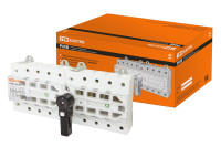 Рубильник модульный с видимым разрывом, реверсивный РМВ-125 4П 125A TDM Electric, SQ0222-0028