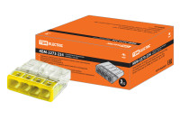 Строительно-монтажная клемма КБМ-2273-234 (2,5мм2) с пастой TDM Electric, SQ0517-0113