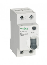 City9 Set ВДТ 40А 2P 100мА A-S 230В, Systeme Electric, C9R76240