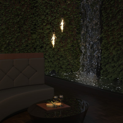 Лампа Gauss Filament TL120 6W 200lm 2400К Е27 gray flexible LED 1/10, 166802008