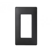 Simon Cima 500 Графит Рамка с суппортом на 1 модуль, 164х30х94мм, 9мм, 51010101-038