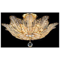 Lightstar 705132 (MX200008-10+3) Люстра  RICCIO 10х60W E14+ 3х40W G9 ЗОЛОТО (в комплекте)