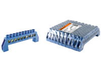 Шина "N" нулевая в изоляторе 8х12мм 10 групп TDM Electric, SQ0801-0024