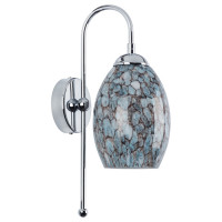 Lightstar 799614 (MB21120-1A) Бра ERBAREO 1х40W E27  ХРОМ/ГОЛУБОЙ (в комплекте)