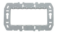 N2474.9 - Суппорт стальной для рамок итальянского стандарта, на 4 модуля, без монтажных лапок - 2CLA247490N1001 N2474.9 - Суппорт стальной для рамок итальянского стандарта, на 4 модуля, без монтажных лапок - 2CLA247490N1001