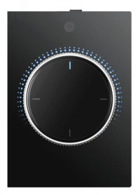 GVS CHRBC-04/S7.1.11 Переключатель с поворотной рукояткой, с камерой, чёрный