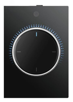 GVS CHRBC-04/S7.1.11 Переключатель с поворотной рукояткой, с камерой, чёрный