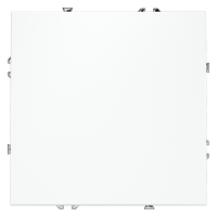 Проходной переключатель встраиваемый VOLTUM S70 одноклавишный 10А, (белый матовый), VLS010302