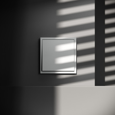 Вывод кабеля VOLTUM S70, (белый матовый), VLS080202