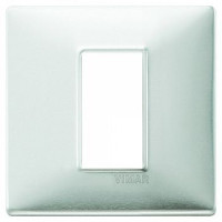 Vimar Накладка для 1 модуля зашкуренный алюминий, 14641.81
