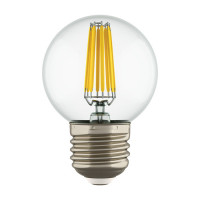 Lightstar 933824 Лампа LED FILAMENT 220V G50  E27 6W=65W 400-430LM 360G CL 4000K 30000H (в комплекте)