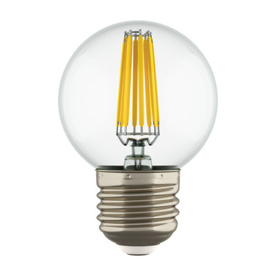 Lightstar 933824 Лампа LED FILAMENT 220V G50  E27 6W=65W 400-430LM 360G CL 4000K 30000H (в комплекте)