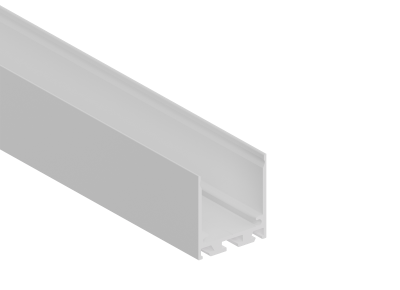Donel,Накладной/подвесной алюминиевый профиль, 32х35х2000. Цвет: Белый матовый, RAL9003,серия:DN8ALE, DN18506RAL9003