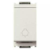 Vimar Кнопка 1P NO 10A с символом "лампа", белая, 16081.B