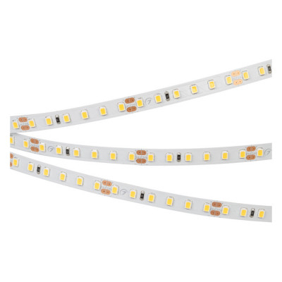 Светодиодная лента RT-A120-8mm 24V Warm2400 (9.6 W/m, IP20, 2835, 5m) (Arlight, Открытый), 018090(2)