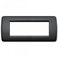 Vimar Накладка для 5 модулей RONDO пластик черный, 16765.16