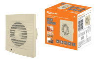 Вентилятор бытовой настенный 100 С-1, слоновая кость TDM Electric, SQ1807-0110