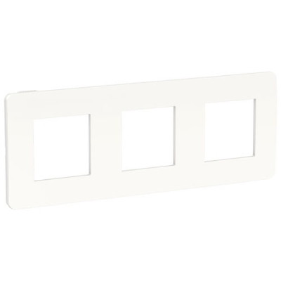 рамка 3-поста, белый/белый