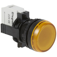 Legrand Лампа-индикатор - Osmoz - в сборе - с подсветкой - желтый - 230 В~, 023794