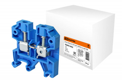 Зажим наборный ЗНИ-4мм2 (JXB35А) синий TDM Electric, SQ0803-0002