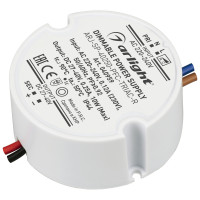 Блок питания ARJ-SP-40250-PFC-TRIAC-R (10W, 27-40V, 250mA) (Arlight, IP44 Пластик, 5 лет), 040959