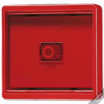 Клавиша с прозрачной крышкой; желтая, 661WGLGE