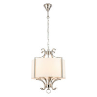 ST LUCE SL1754.103.05 Люстра подвесная ST-Luce Никель/Белый E14 5*40W