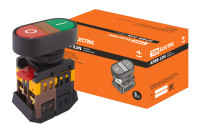 Кнопка APВВ-22N "I-O" d22мм неон/230В 1з+1р TDM Electric, SQ0704-0021 Кнопка APВВ-22N "I-O" d22мм неон/230В 1з+1р TDM Electric, SQ0704-0021