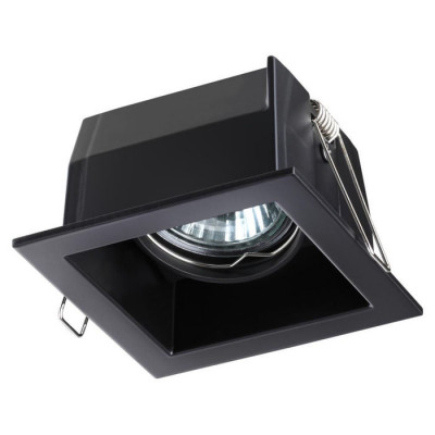 Novotech 370842 SPOT NT22 279 черный Светильник встраиваемый ПВ IP20 GX5.3 50W 12V BELL