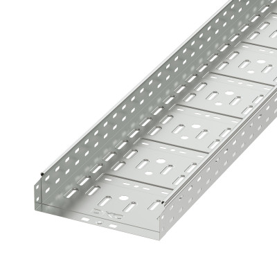 ДКС Лоток перфорированный 300х80 L 3000, цинк-ламельный (упак. 12м), 35305ZL