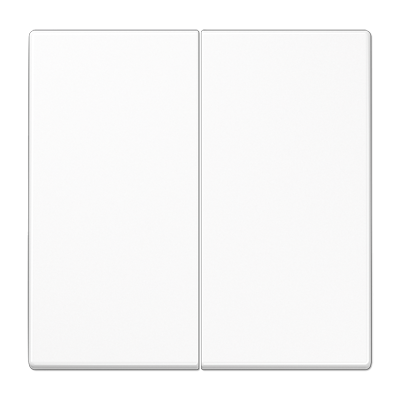 Клавиша для KNX кнопки, 2 группы; дюропласт; белый, LS102WW