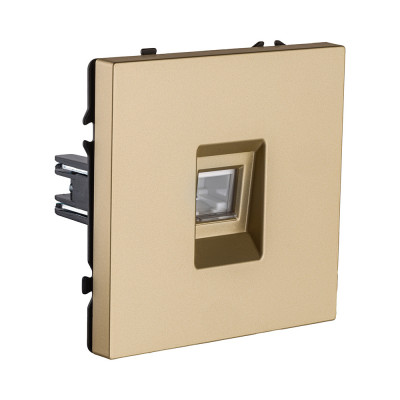 Розетка Ethernet RJ45 Cat.5, золотой Kollinger Eclipse EC-017GD