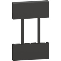 Bt LIVING NOW Netatmo Лицевая панель для шлюза KG4501C и для термостатов 45х45, 2 модуля, черный, KG51, KG51