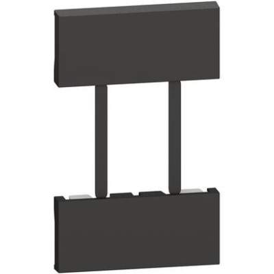 Bt LIVING NOW Netatmo Лицевая панель для шлюза KG4501C и для термостатов 45х45, 2 модуля, черный, KG51, KG51