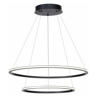 ST LUCE ST604.443.56 Светильник подвесной ST-Luce Черный/Белый LED 1*56W 4000K