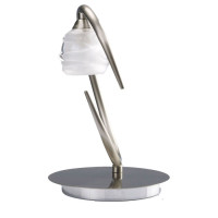 Настольная лампа Mantra Loop Satin Nickel 1817 Настольная лампа Mantra Loop Satin Nickel 1817