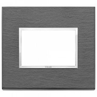 Vimar Накладка Eikon Evo на 3 модуля, сланец, 21653.52