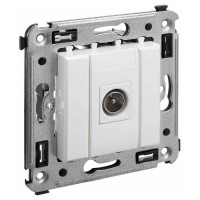 4400503 - ДКС Розетка TV оконечная в стену, "Avanti", "Белое облако"