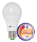 Jazzway Лампа светодиодная (LED) «груша» d60мм E27 220° 12Вт 220-230В опаловая тепло-белая желтая 3000К диммируемая, 2855879
