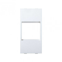 Simon Connect Белый Адаптер для 1 механизма 45х45мм, Cima-модуль 108x52 мм, S74-9