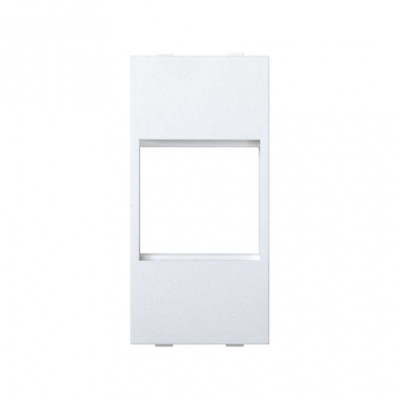 Simon Connect Белый Адаптер для 1 механизма 45х45мм, Cima-модуль 108x52 мм, S74-9