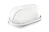 Светильник НПБ1402 белый/овал с реш. 60Вт IP54 TDM Electric, SQ0303-0036