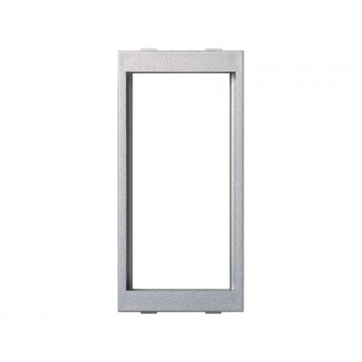 Simon Адаптер на 2 розетки K11-.. K45 45х45мм, CIMA-модуль 52x108 мм, алюминий, S44-8