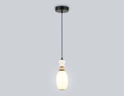 Подвесной светодиодный светильник с фарфором 3000K 6Вт, AMBRELLA LIGHT, LH53141