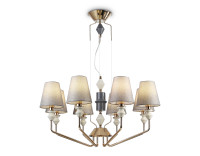 Подвесной светильник с керамикой E14*8, AMBRELLA LIGHT, LH75403