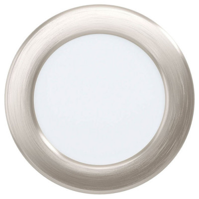 99153 Светодиод. встраив. светильник FUEVA 5, 5,5W (LED), ?117, ET26, 700lm, 4000K, сталь, никель ма