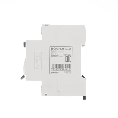 City9 Set ВДТ 63А 2P 100мА A-S 230В, Systeme Electric, C9R76263