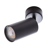 Arte Lamp AQUARIUS, Накладной светильник, цвет арматуры - черный, цвет плафона/декора - ЧЕРНЫЙ, 1х35W GU10, A3216PL-1BK