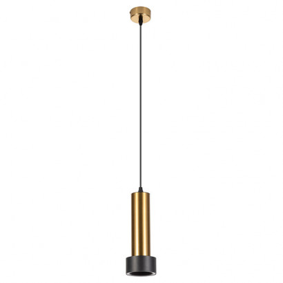 Arte Lamp RAN, Светильник подвесной, цвет арматуры - полированная медь, цвет плафона/декора - полированная медь, 1x50W GU10, A3147SP-1PB